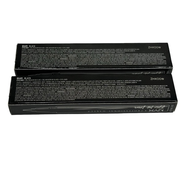 Two (2) NYC Black Waterproof Ink Eye Liners New in the Boxes - Picture 5 of 5